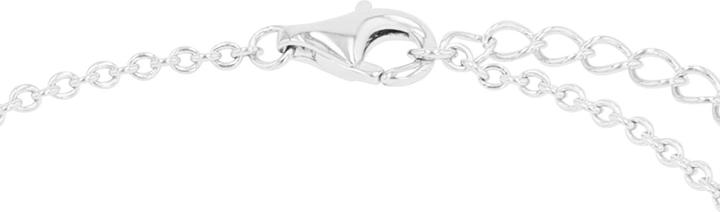 Actual product image S.Oliver Bracelet for ladies, 925 Sterling silver, zirconia synth. | heart (20 cm, Silver 925)
