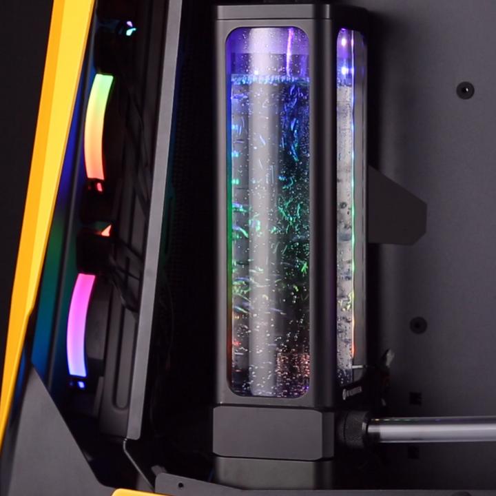Actual product image Raijintek ANTILA D5 EVO RBW pump with AGB, ARGB