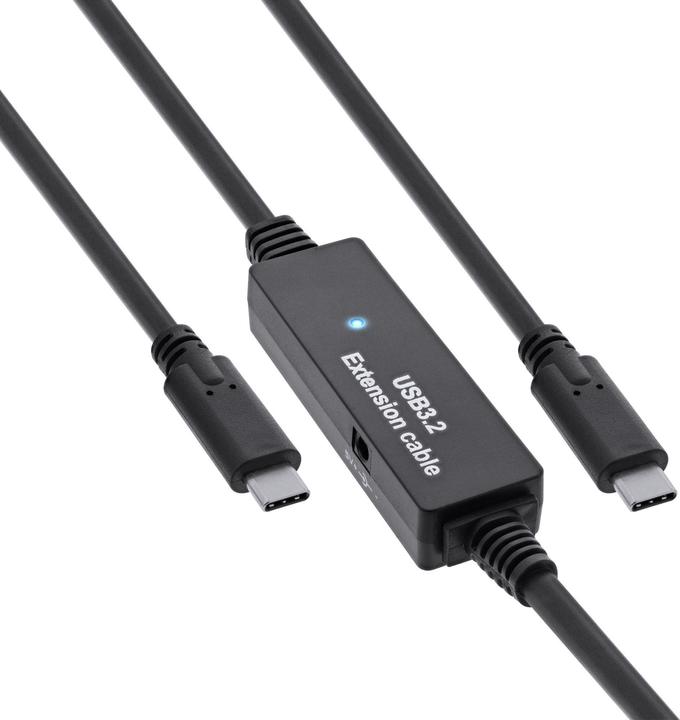 InLine USB 3.2 Gen.1 active cable (15 m, USB 3.2 Gen 1)