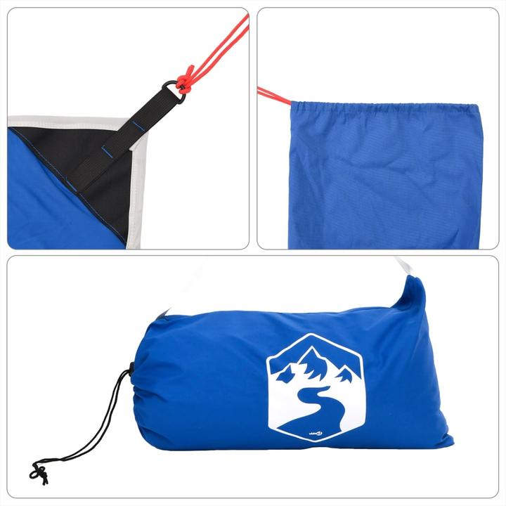 Image du produit VidaXL Tente d'ombrage de plage avec sacs de sable 214 x 236 cm (Tente de plage, 0.18 kg, 4 personnes)