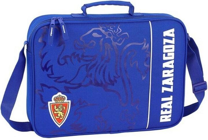 Real Zaragoza Schultasche Blau (38 x 28 x 6 cm) (6 l)