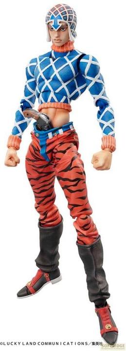 Image du produit Medicos Entertainment JoJo's Bizarre Adventure Part 5 Statue Legend Statue PVC Chozokado Guido Mista & S P (re-run) 15 cm