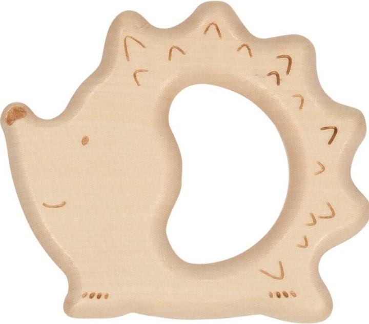 Actual product image Goki Griffin hedgehog rattle nature