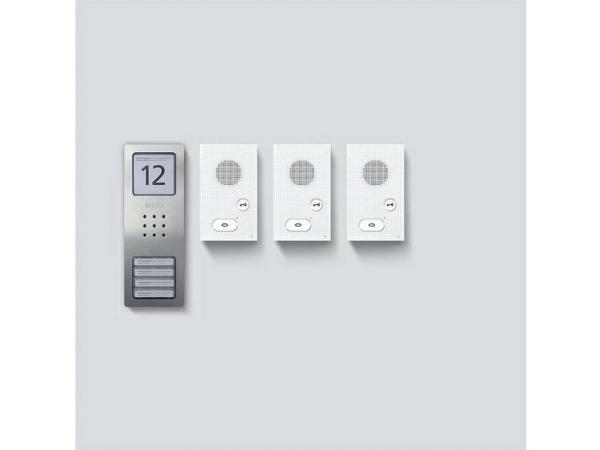 Image du produit Siedle Kit audio CAB 850-3 E/W Basic acier inoxydable brossé