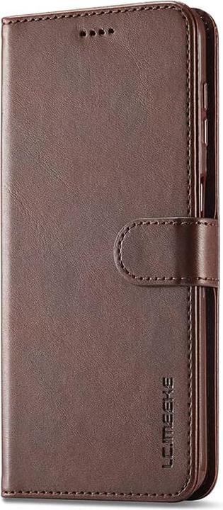 Actual product image LC.Imeeke Huawei P30 Pro - Wallet case with 3 card slots & magnetic fastener, brown (Huawei P30 Pro)