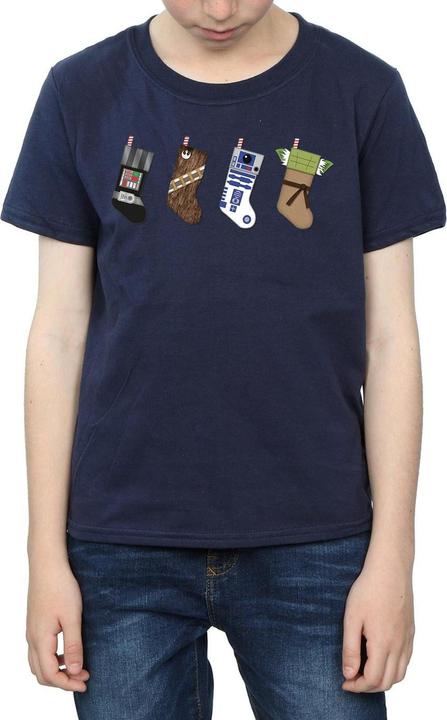 Image du produit Star Wars - T-shirt CHRISTMAS STOCKINGS - Garçon (140, 146)