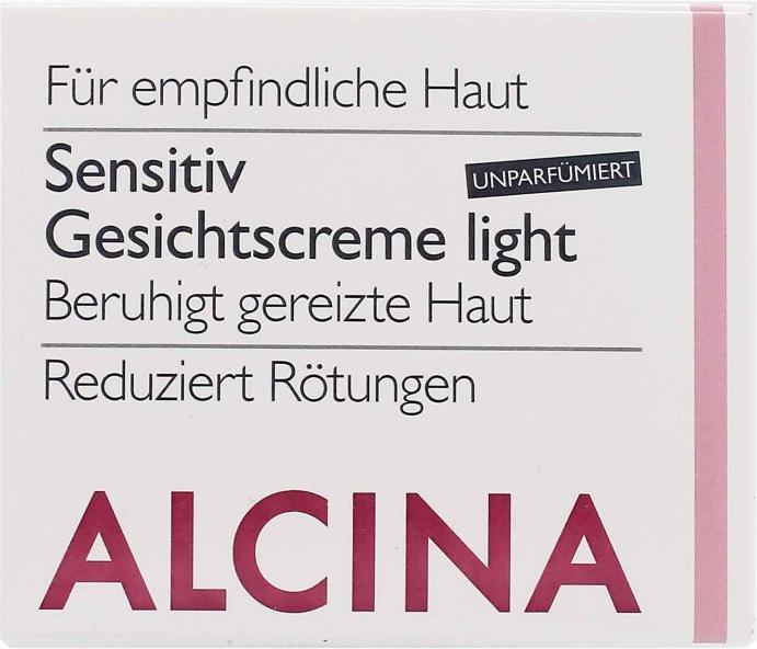 Image du produit Alcina Crème visage Sensitive Light (50 ml, Crème 24h)
