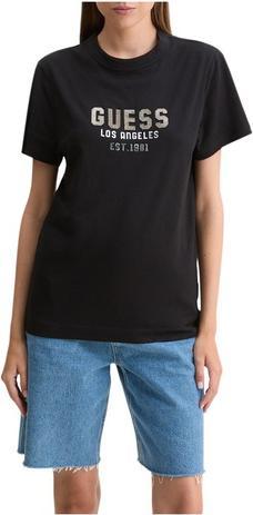 Produktbild Guess Pyramide Studs Tee Damen T-Shirt (M)