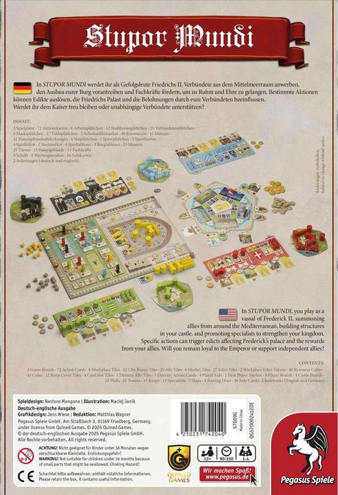 Image du produit Pegasus Stupor Mundi (Allemand)