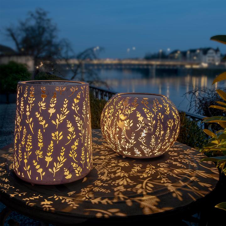 Image du produit STT Solar LED Laternen Antik Lavendula (18 x 22 cm)