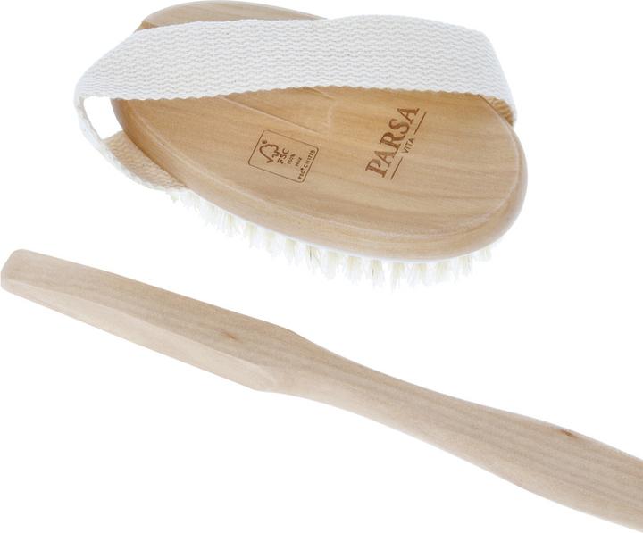 Produktbild Parsa Beauty Parsa Holz-Badebürste abnehmbar, beige