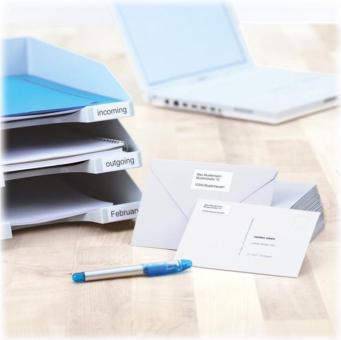 Actual product image Herma Universal labels A4