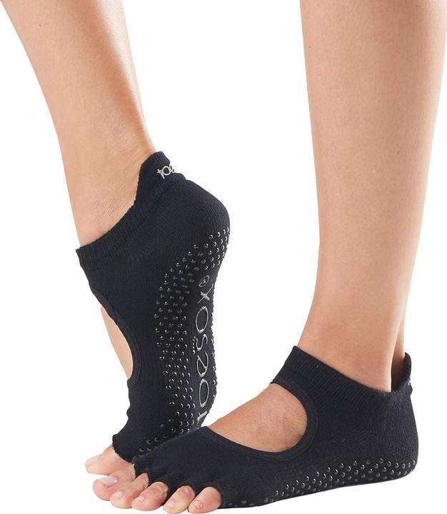 Image du produit Toesox - Chaussettes à demi-orteils antidérapantes BELLARINA - Femme (L)