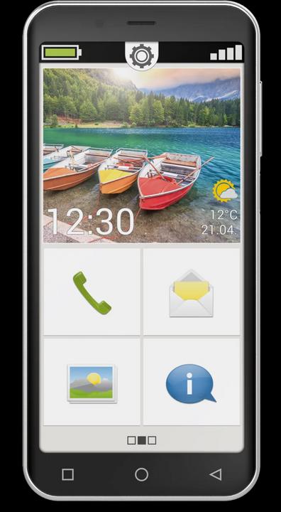 Immagine prodotto Emporia Smart 5 mini (64 GB, Nero, 4.95", SIM singola, 13 Mpx, 4G)