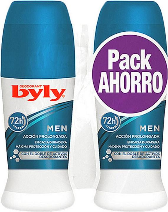 Byly Deodorant Roll-On für Männer - 2er-Pack (Roll-on, 50 ml)