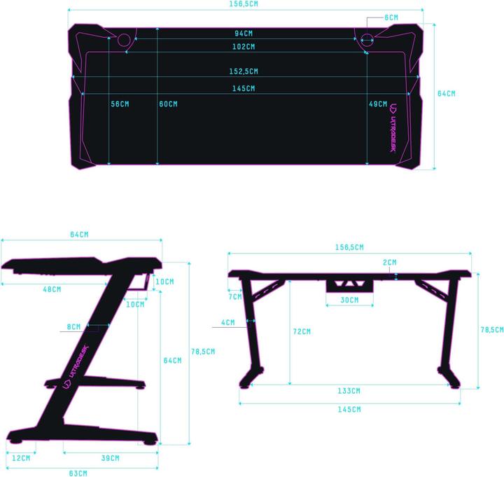 Produktbild Ultradesk Space XXL