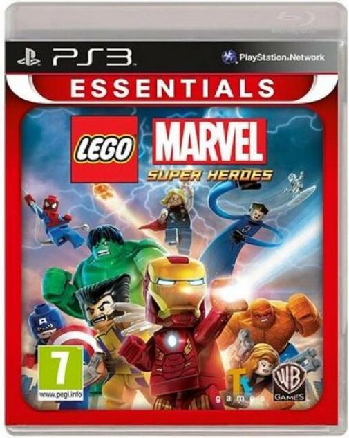 Actual product image WB Warner Bros LEGO Marvel Super Heroes, PS3 Essentials Basics English PlayStation 3 (PS3, EN)