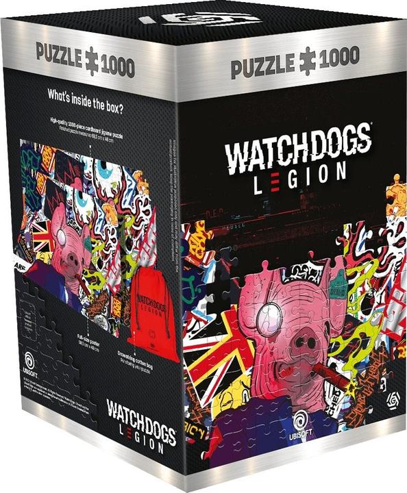Produktbild THQ WATCH DOGS LEGION: PIG MASK PUZZLES 1000 pcs (1000 Teile)