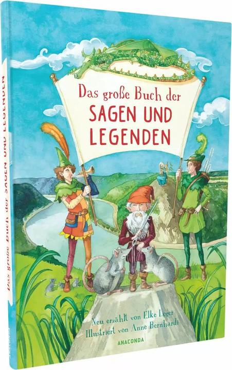 Produktbild Das grosse Buch der Sagen und Legenden für Kinder (Deutsch, Elke Leger, 2020)