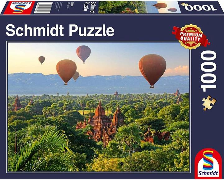 Actual product image Schmidt Spiele Hot Air Balloons Mandalay, Myanmar (1000 pieces)