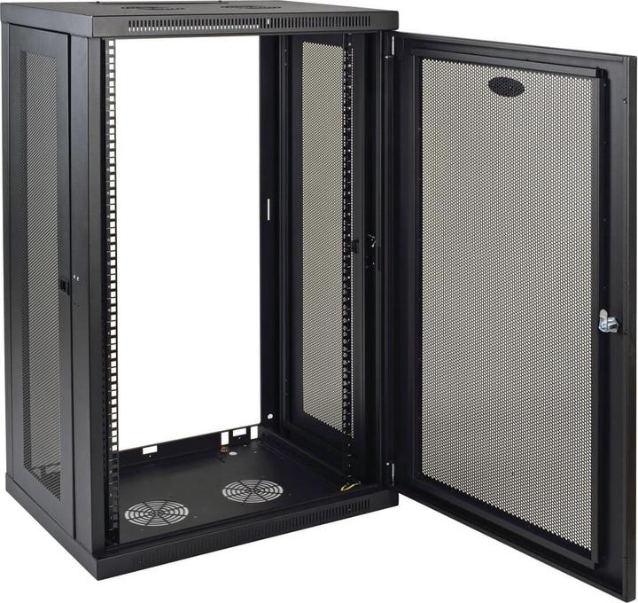 Actual product image Eaton SmartRack 21U Low-Profile Switch-Depth Wall-Mount Half-Height Rack Enclosure (21 RU, 19 inch rack)