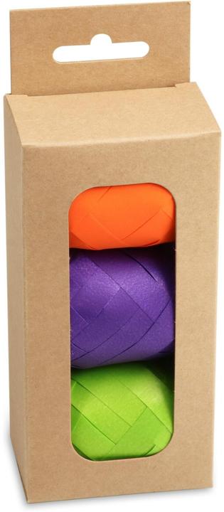 Pattberg Geschenkband Opak Matt 3 Stück je 1 cm x 20 m, Mehrfarbig (Geschenkband, 3 x)
