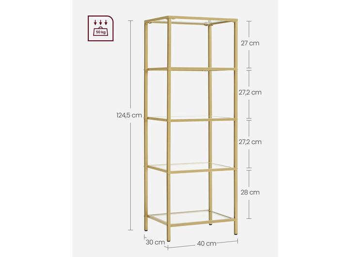 Produktbild Vasagle Luis X (40 x 30 x 124.5 cm)