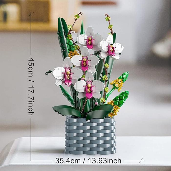 Produktbild Mould King Nachtfalterorchidee (1158 Teile)