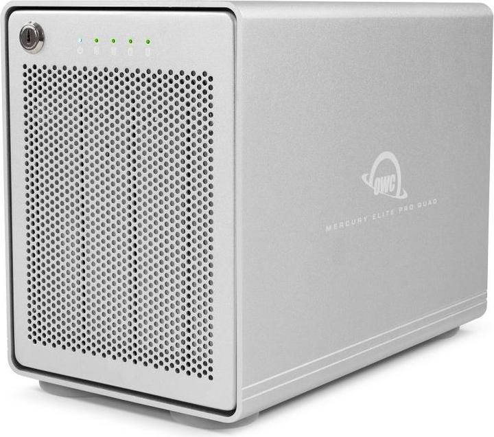 Image du produit OWC Mercury Elite Pro Quad - Boîtier pour disque dur - 2.5/3.5 pouces - Serial ATA III - Connexion USB (2.5")