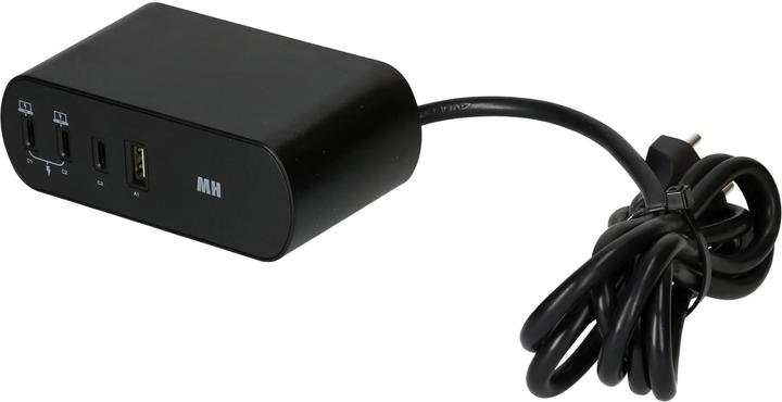 Produktbild Max Hauri Desktop Charger PD65W (6 x, USB-A, USB-C, Typ 13, 2 m)