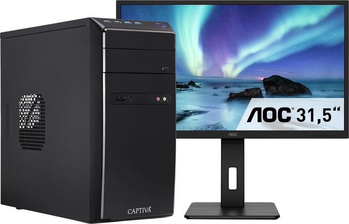 Immagine prodotto Captiva Power Starter R83-059 Bundle TFT Ryzen 5 Grafica Radeon (AMD Ryzen 5 8500G, 32 GB, 1000 GB)