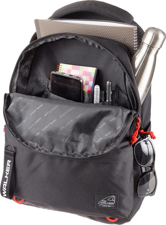 Actual product image Walker Backpack ALPHA 29 l, from 14 years Black Melange (29 l)
