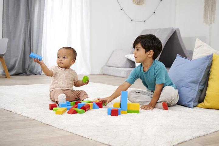 Produktbild Eichhorn Bunte Holzbausteine Baby