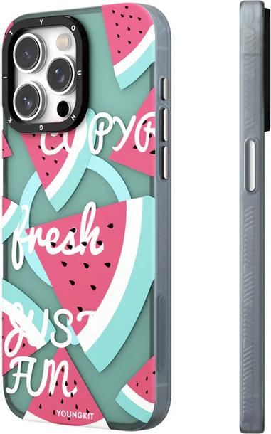 Image du produit Youngkit Coque Summer Fruit-Themed Case avec Magsafe Pastèque (Apple iPhone 15)