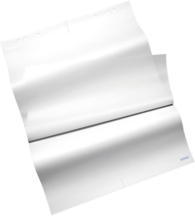 Produktbild Herlitz Flipchartblock 68x99cm blanko 20Blatt 80g/qm holzfrei