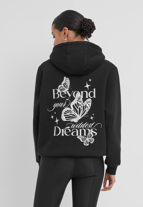 Actual product image Miss Tee Wildest Dreams Ladies Fluffy Hoody - 173727 (S)