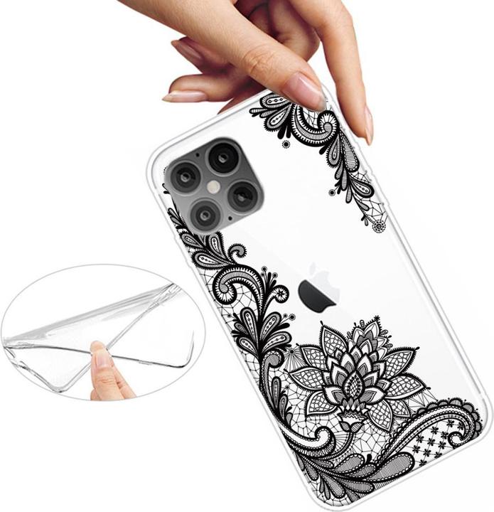 Image du produit Ueli Express iPhone 12 Pro Max Super Slim Caoutchouc Housse de protection Tatouage (Apple iPhone 12 Pro Max)