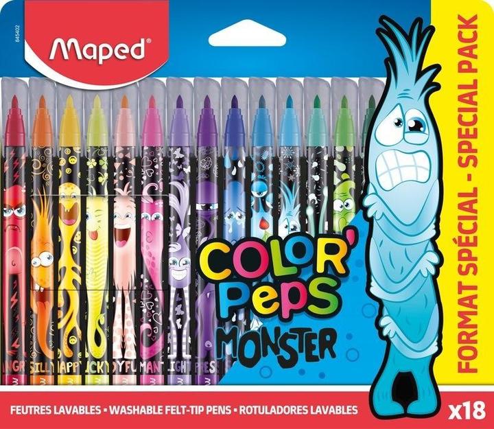 Maped Colorpeps Monster Marker 18 Farben