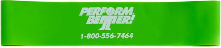 Actual product image Perform Better Performbetter Minibands Green (medium) Set of 10 (Medium)