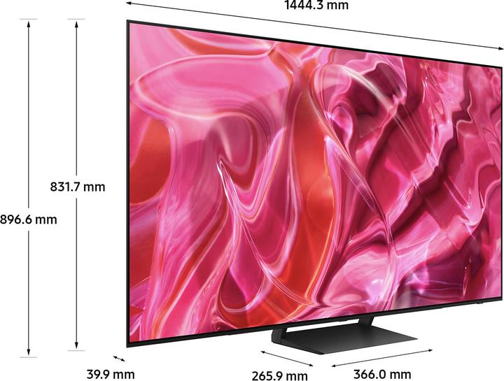 Produktbild Samsung Serie 9 TV QE65S90CATXZT OLED 4K, Smart TV 65' Neural Quantum 4K Processor, Dolby Atmos und (65", S90C, OLED, 4K, 2023)
