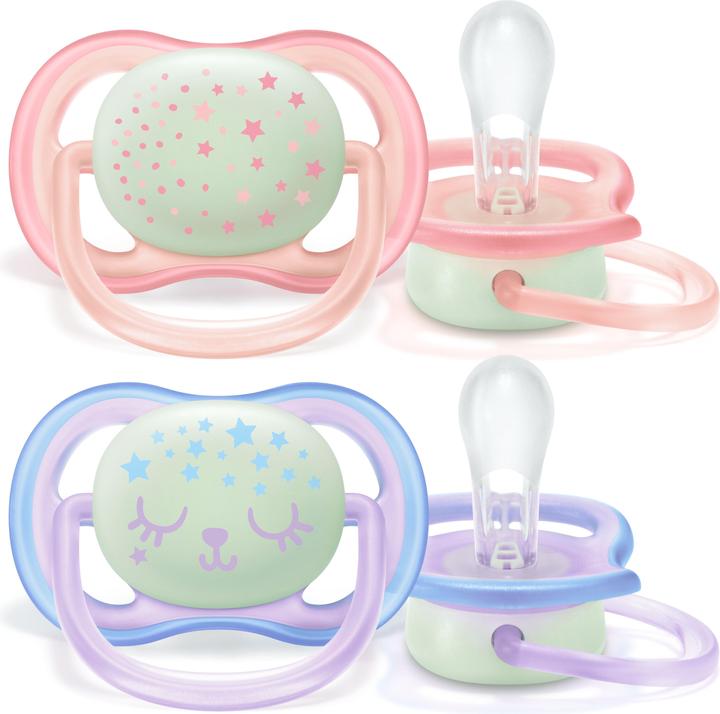 Philips Avent SCF376/12-NIGHT BERUHIGENDE 0-6 MÄDCHEN (2 x, bis 6 Monate)