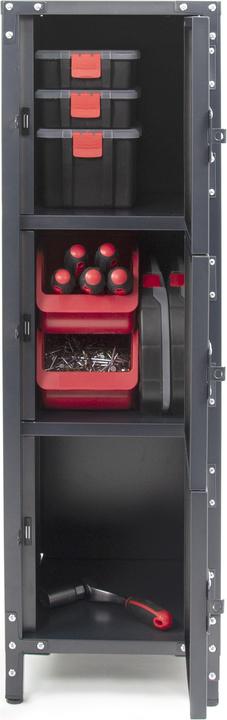 Image du produit Vieille armoire en métal avec 3 portes verrouillables (30.50 cm, 100 cm)