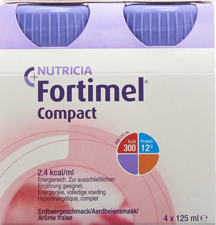 Immagine prodotto Fortimel Compatto 2.4 Fragole (Fragola, 4 x)