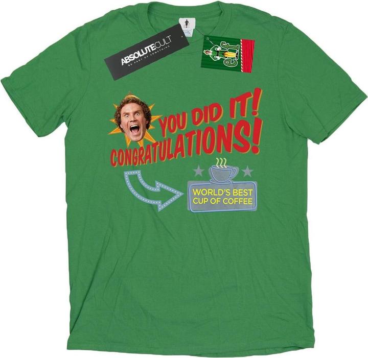 Produktbild Elf World's Best Coffee TShirt (L)