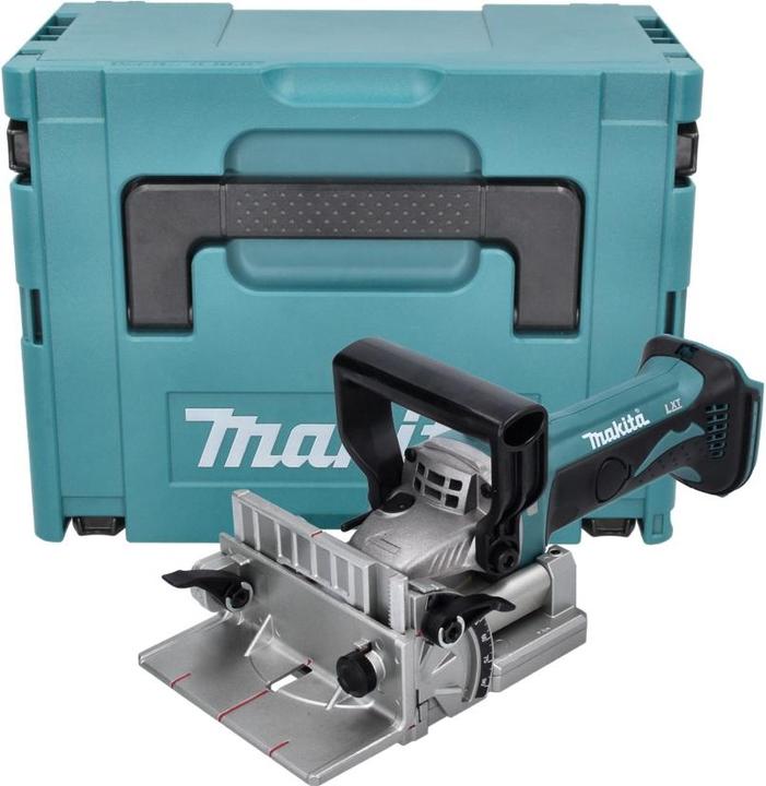 Actual product image Makita DPJ 180 ZJ Battery Groover 18 V 100 mm + Makpac - without battery, without charger