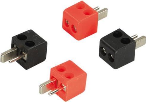 Actual product image Goldline Loudspeaker DIN plug 2 x red / 2 x black 2.5 mm