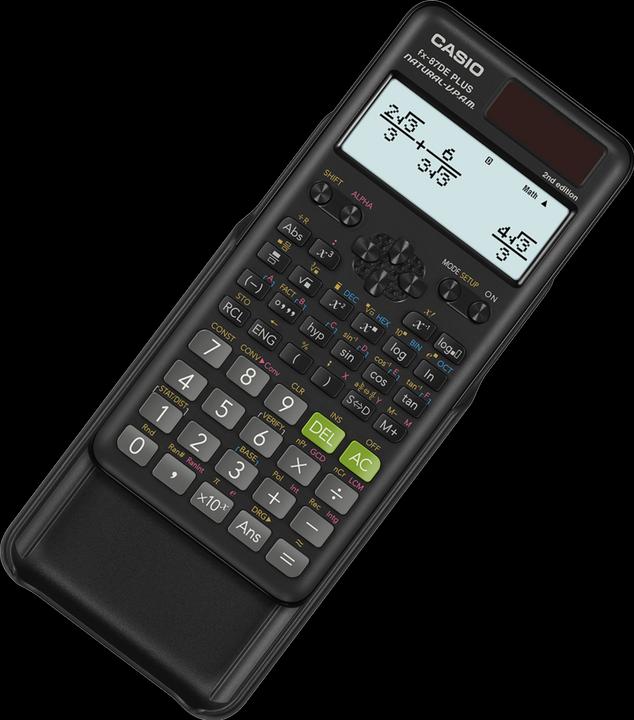 Actual product image Casio FX-87DE Plus 2nd Edition (Solar cells, Batteries)