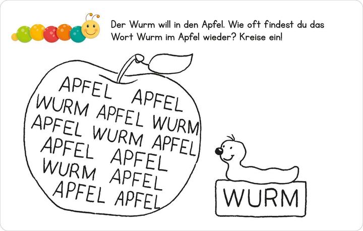 Produktbild Lernraupe – Wortspiele (Deutsch)