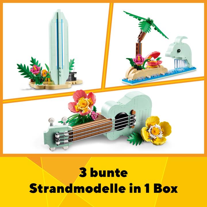 Immagine prodotto LEGO Ukulele Tropicale Creatore (31156, LEGO Creator 3-in-1)