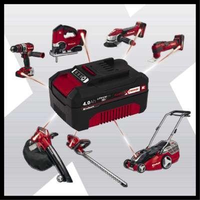 Productafbeelding Einhell 2x18V 4,0Ah PXC-Twinpack CB A1 (18 V)